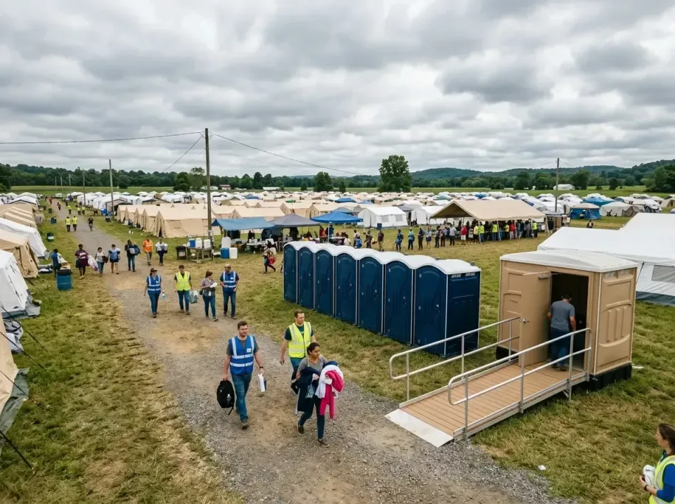 disaster-relief-camp-restrooms-010 — frequently asked questions, Dumpster & Portable Bathrooms Rental in Blackstone, VA